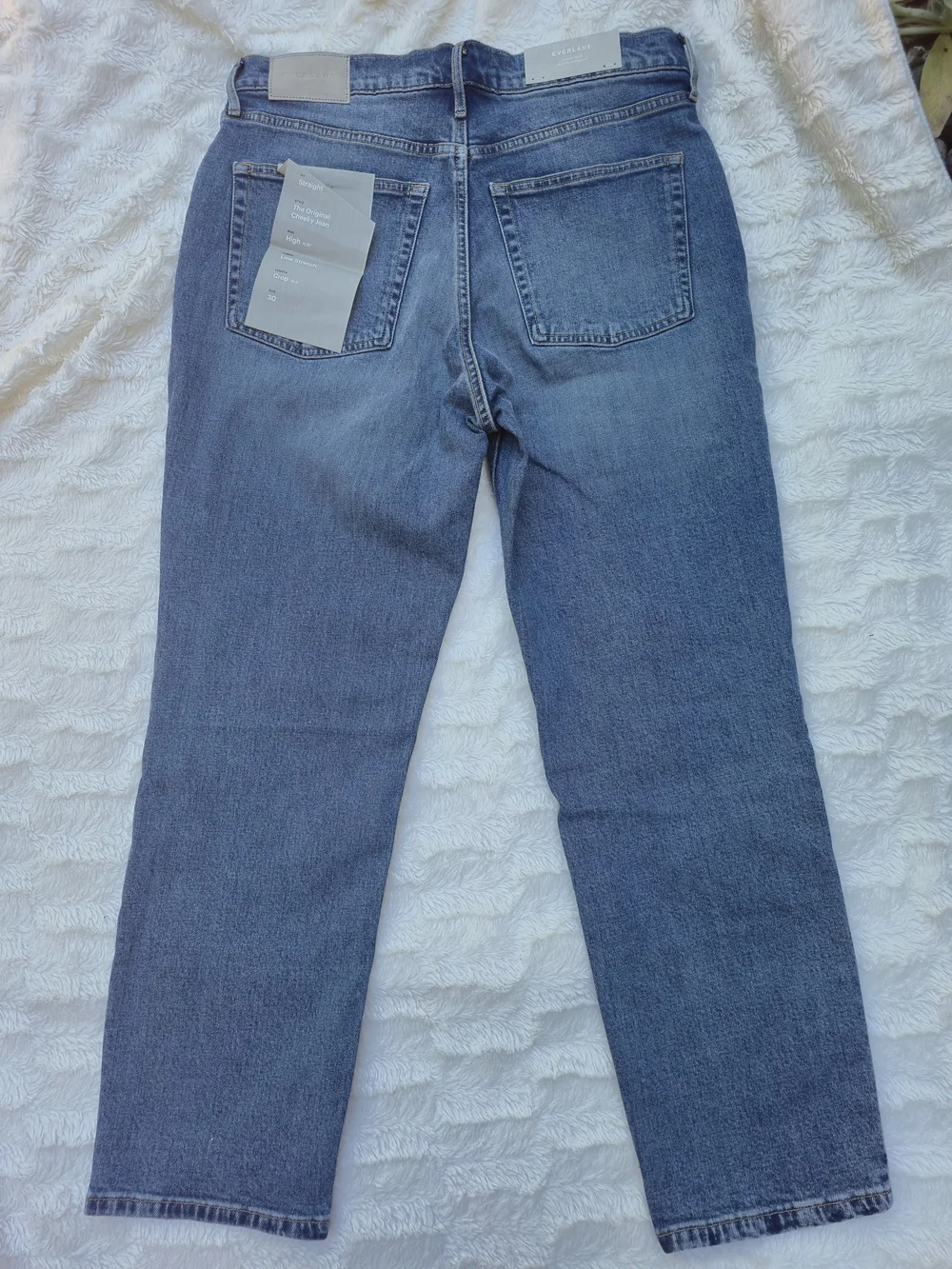 Everlane Men’s‎ Straight Jeans in Medium Blue Wash